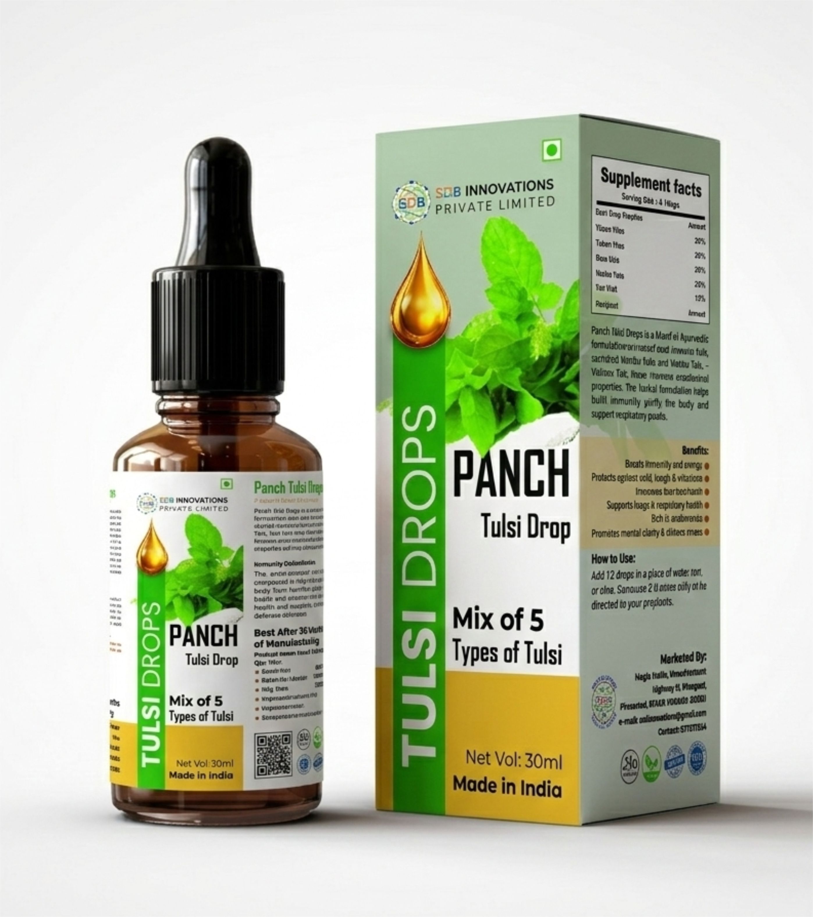 Panch Tulsi Drops